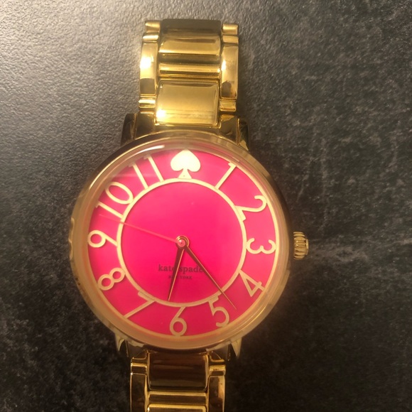 Kate spade gold and pink ladies watch - Picture 2 of 6